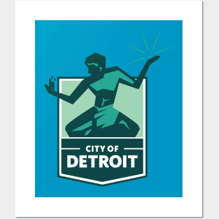 City of Detroit Posters and Art